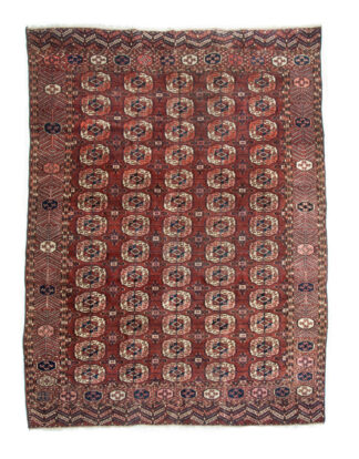 Antique 19th c. Turkoman Tekke Main Carpet